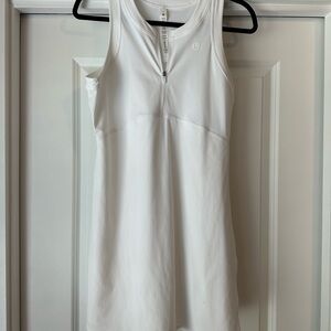 Lululemon Grid-Texture Sleeveless Tennis Dress